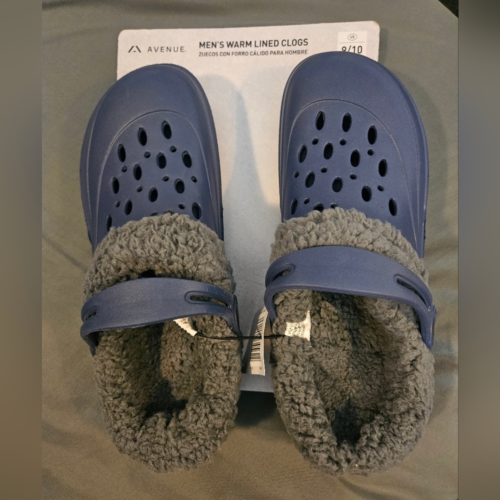 Men's Fleece-Lined Clogs
